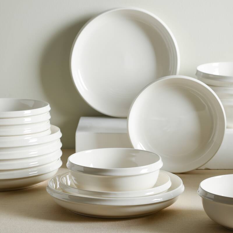 Stone Lain Verso Porcelain Dinnerware Set