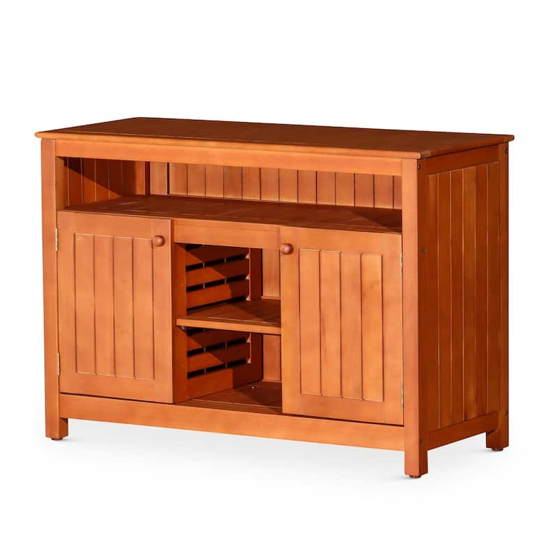 DTY Outdoor Living Grays Peak Eucalyptus Sideboard - Natural Oil