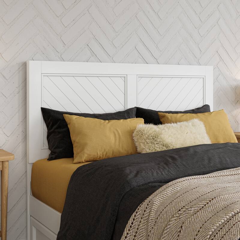 Clayton Platform Bed with Panel Footboard and Twin XL Trundle