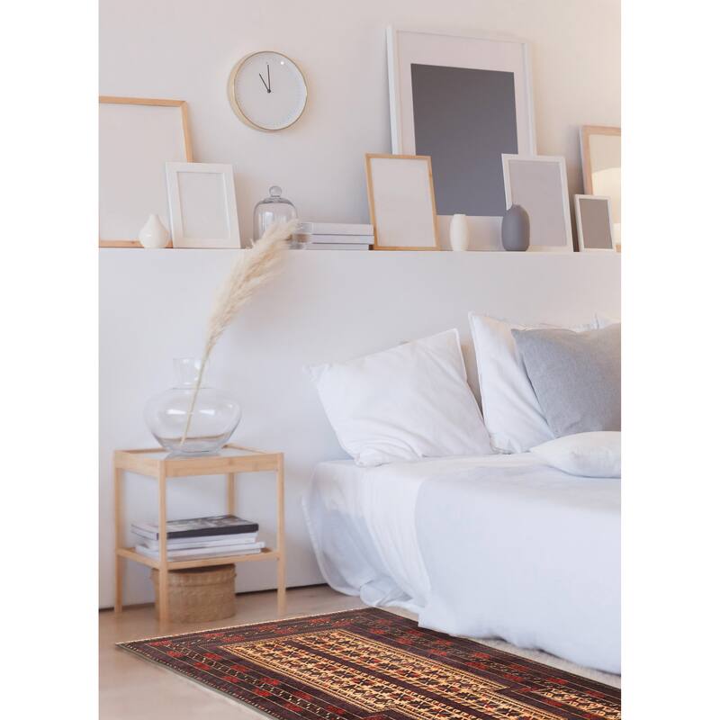 ECARPETGALLERY Hand-knotted Teimani Tan Wool Rug - 2'9 x 4'8