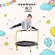 preview thumbnail 4 of 5, 36'' Space Saving & UV-Resistant Kids Trampoline with Handle & Removable Legs - Black