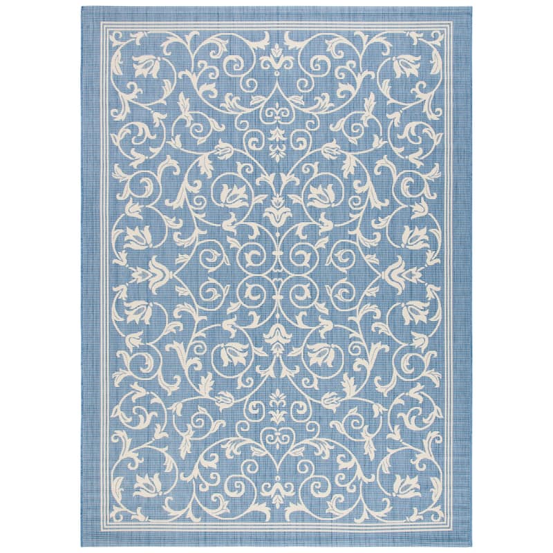 SAFAVIEH Courtyard Clarine Indoor/ Outdoor Waterproof Patio Backyard Rug
