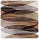 preview thumbnail 14 of 90, SAFAVIEH Hollywood Mergita Mid-Century Modern Abstract Rug 6'7" Square - Brown/Grey