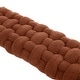 preview thumbnail 8 of 7, Christopher Knight Home - Teddy Braided Upholstered Bench with Black Metal Legs End-of-Bed Seating