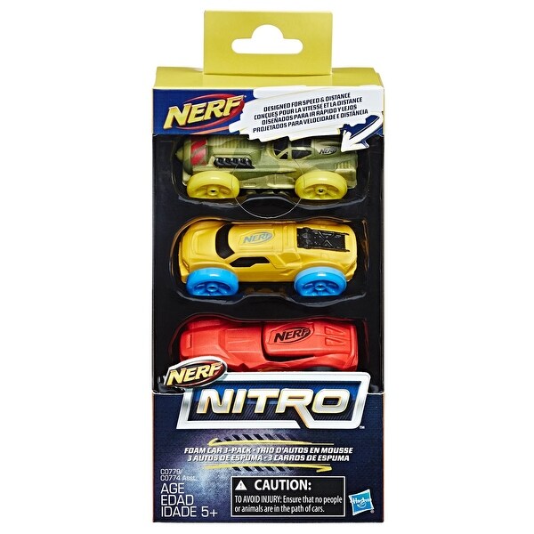 nerf nitro foam cars