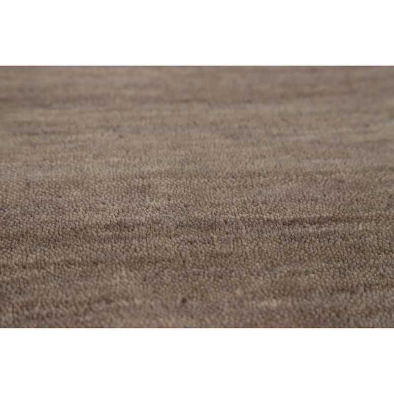 Hand Knotted Oriental 100% Wool Carpet Tribal Animal Pictorial Brown Gabbeh Area Rug - 8' 0'' X 5' 2''