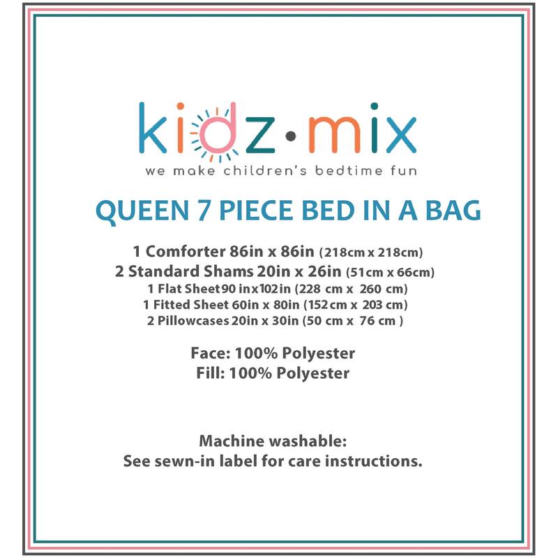 Kidz Mix Dinosaur Forest Bed In A Bag