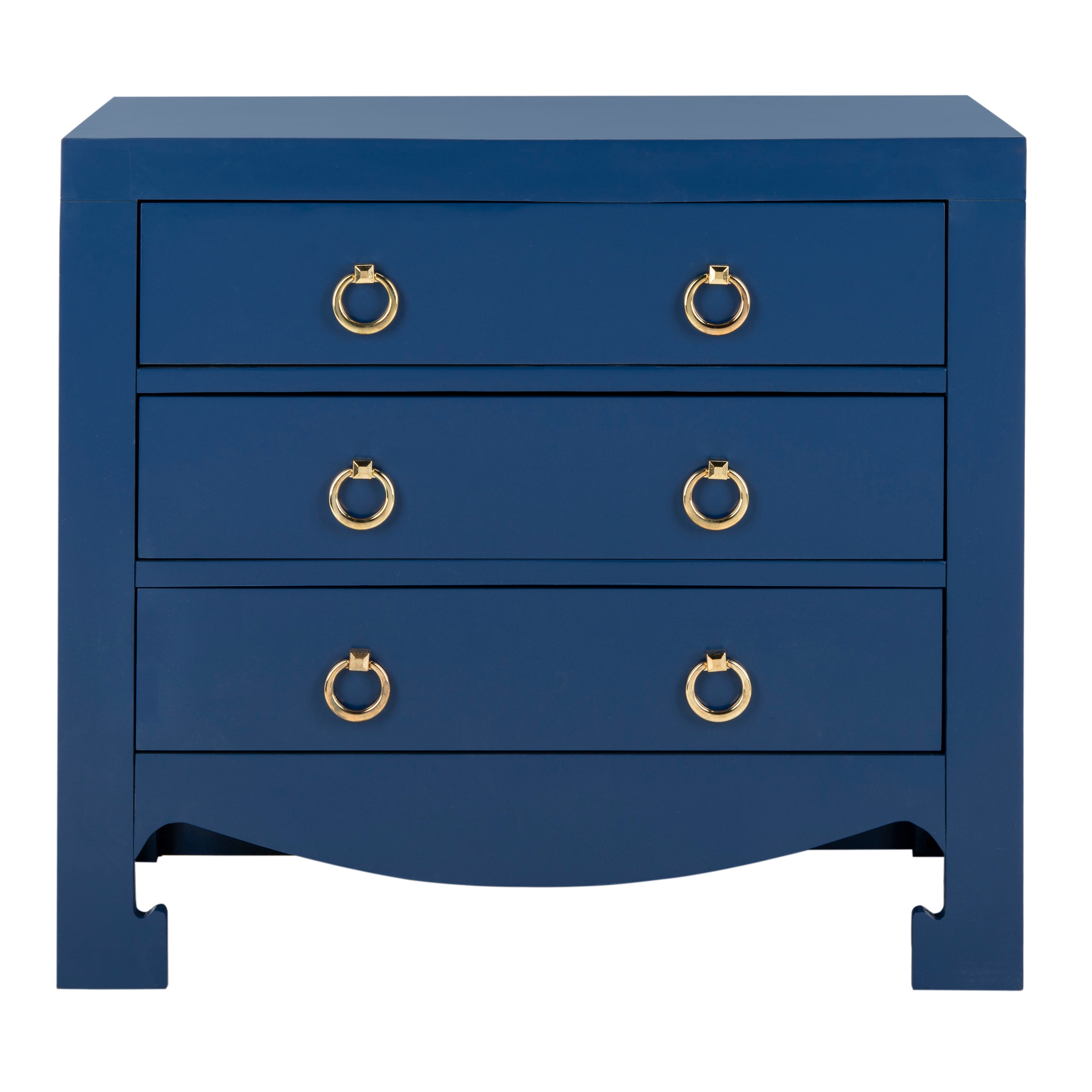 SAFAVIEH Dion 3 Drawer Chest - Lapis Blue / Gold - On Sale - Bed Bath &  Beyond - 22367035