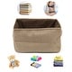 preview thumbnail 8 of 26, Canvas Toy Bins for Laundry Clothes Storage Home Organizer