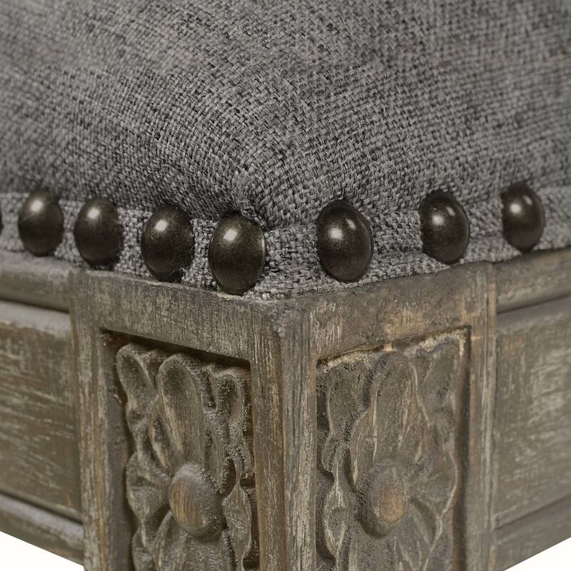 Farmhouse Counter Height Bar Stool with Backrest