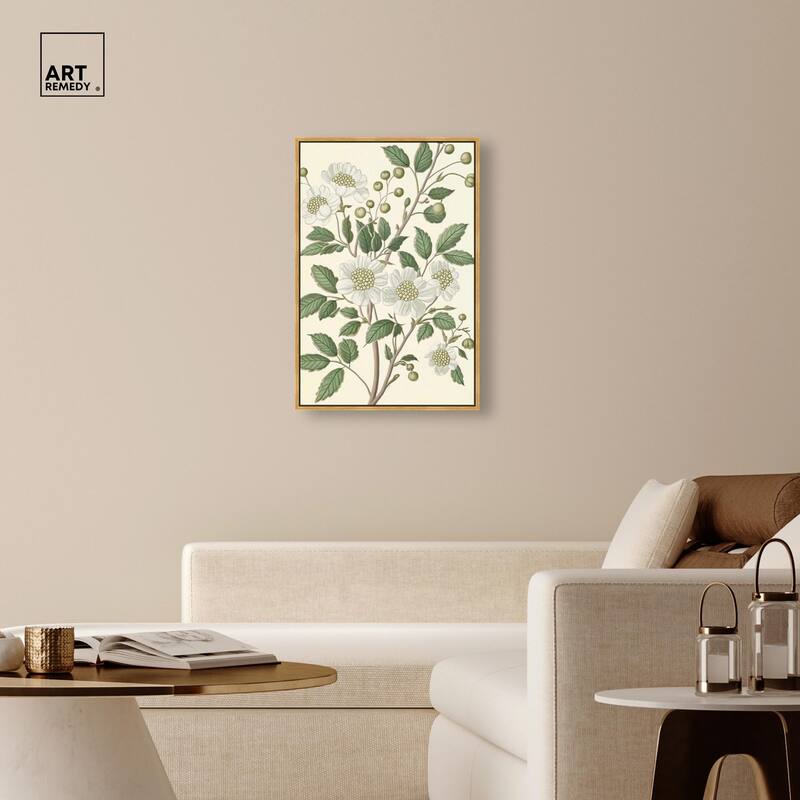 White Cherokee IV Canvas by Art Remedy