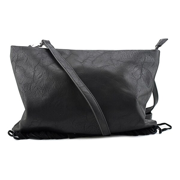 Urban Originals Fringe Addict Women Synthetic Messenger - Black