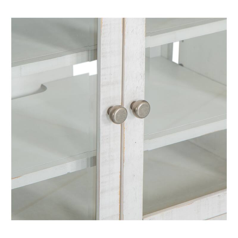 Magnussen Home Newport Alabaster Console - W x D x H