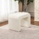 Option White-tufted faux shearling