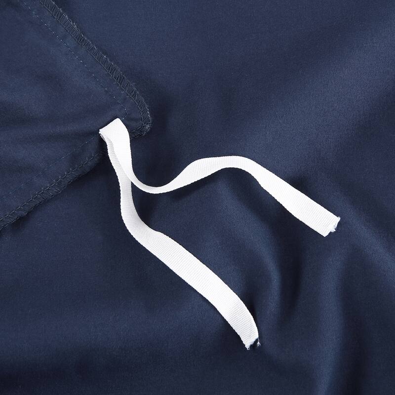 3 Piece Reversible Double Brushed Microfiber Duvet Cover Set