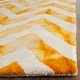 preview thumbnail 54 of 121, SAFAVIEH Dip Dye Marybeth Hand-tufted Wool Chevron Area Rug