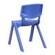 preview thumbnail 34 of 47, 4 Pack Plastic Stack School Chair with 12" Seat Height - Kids Chair