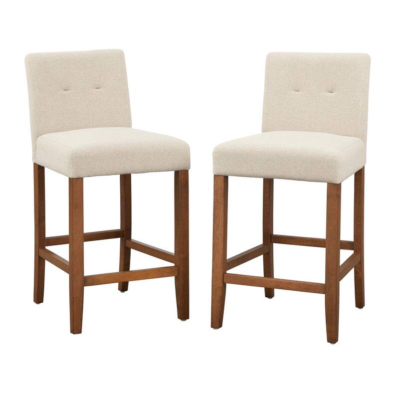 Lifestorey Crawford 26-inch Stool (Set of 2)
