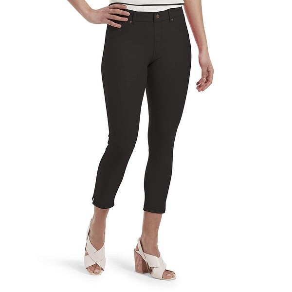 HUE Womens Essential Denim Jean Capri Leggings Assorted