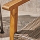 preview thumbnail 10 of 17, Hampton Outdoor Club Chair (Set of 4) by Christopher Knight Home