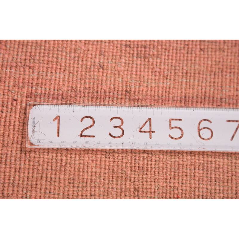 Pink Modern Gabbeh Oriental Area Rug Handmade Bedroom Wool Carpet - 9'10" x 12'8"