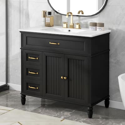 36" Bathroom Vanity with Sink