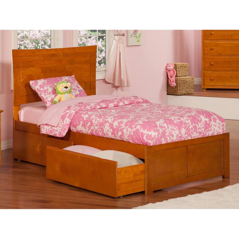 Modern King Bed Platform with Drawers - Espresso Finish, Storage Bed, Sleek Design, Home Bedroom Furniture