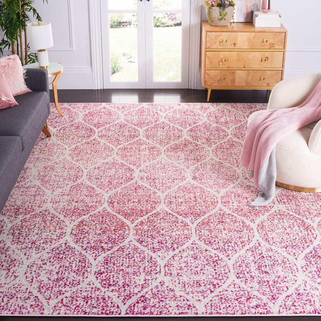 SAFAVIEH Madison Stella Boho Chic Ogee Trellis Rug