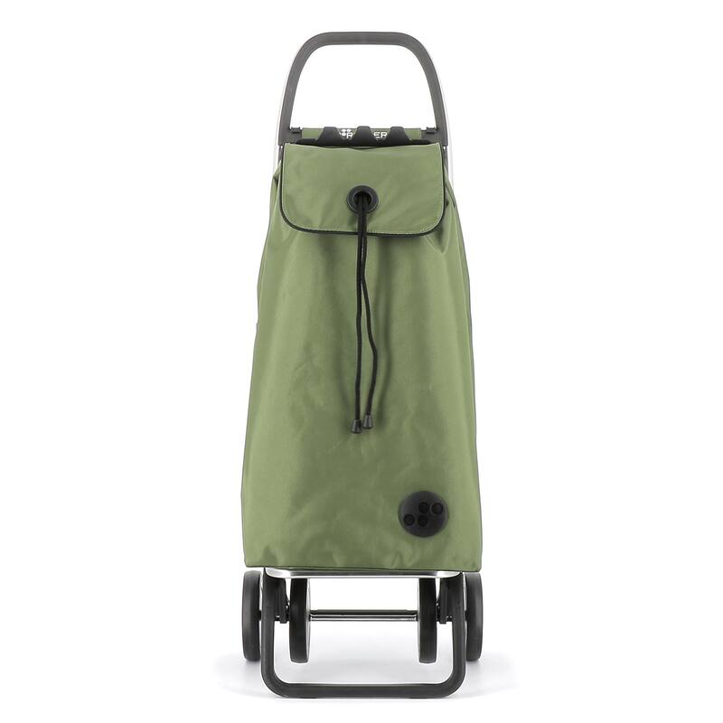 Rolser I-Max MF 4 Wheel Foldable Shopping Trolley - 15.35 in. W x 41.34 in. H x 12.6 in. D