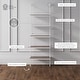 preview thumbnail 9 of 81, Nathan James Theo 5-Shelf Ladder Bookcase Wood with Metal Frame
