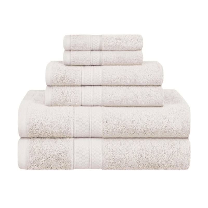 Superior Rayon from Bamboo and Cotton 6-Piece Towel Set