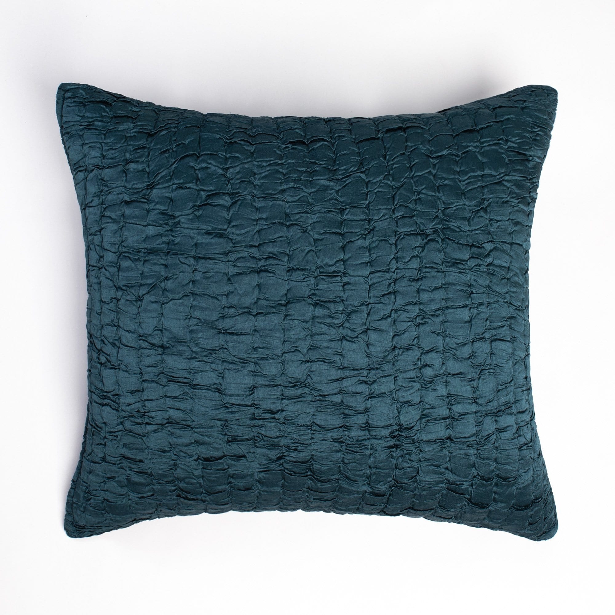 Hadon, Viscose Sateen, Peacock, Euro Sham