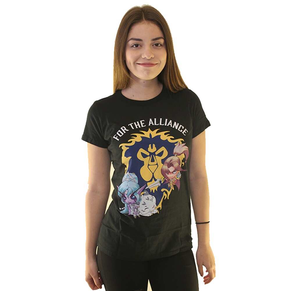 Shop World Of Warcraft Chibi Night Elf Black T Shirt Overstock 17848975