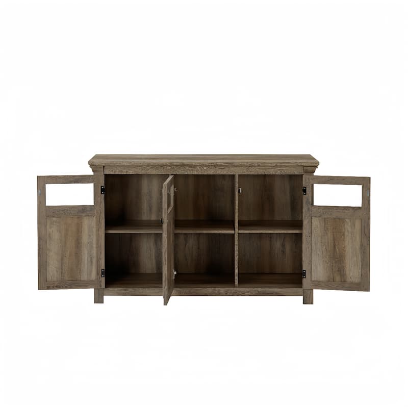 Buffet Cabinet Sideboard TV Stand Console Table with Removable Shelves