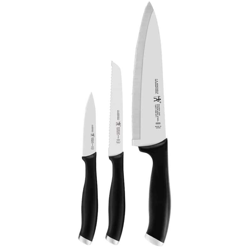 Henckels Silvercap 3-pc Starter Knife Set - Stainless Steel - 3 Piece - 3-pc