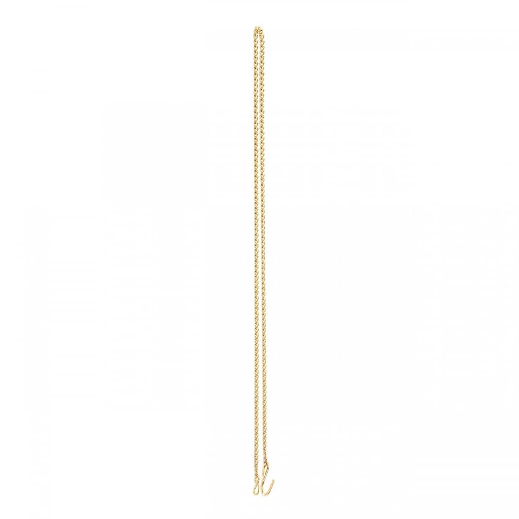 Brass Flush Handle and Chain for Ceramic High Tank Renovators Supply