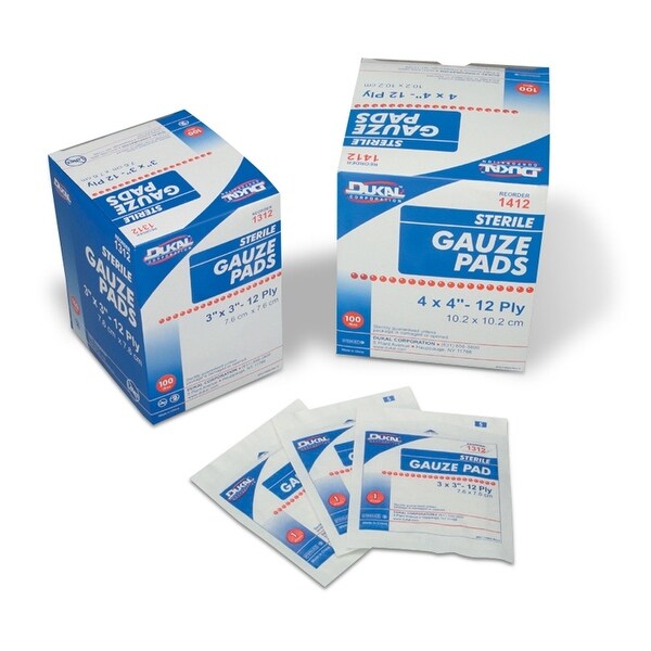 Cramer Gauze Pads - Sterile - 100/Cs