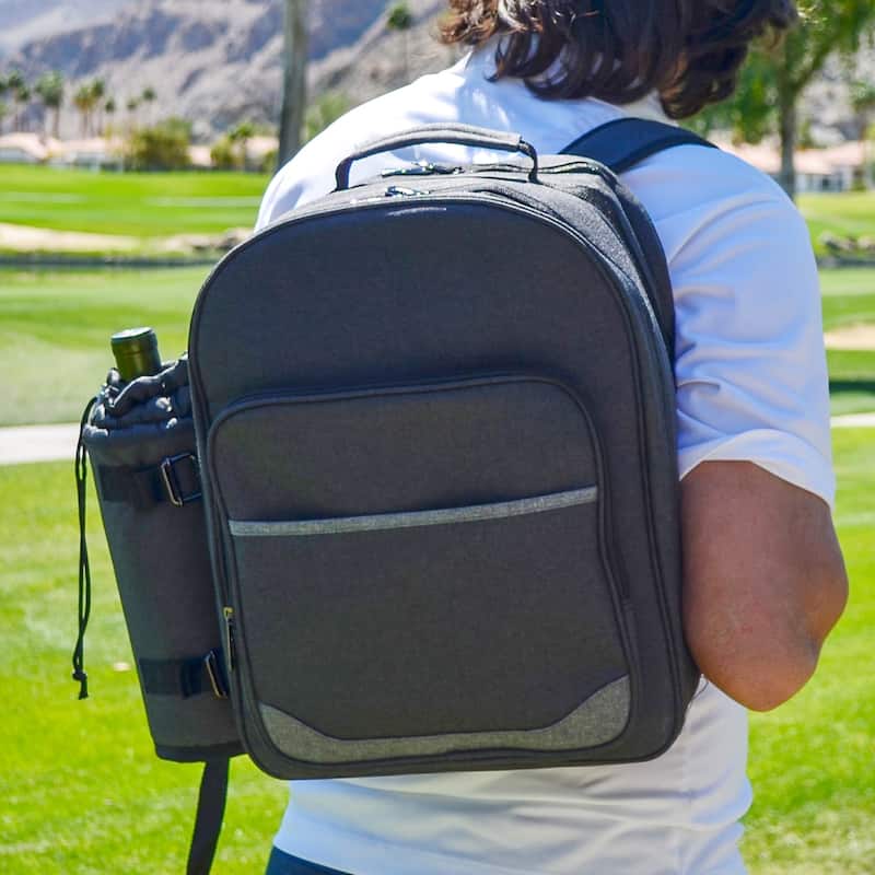 Picnic at Ascot - 2 Person Picnic Backpack with Cooler& Wine Holder