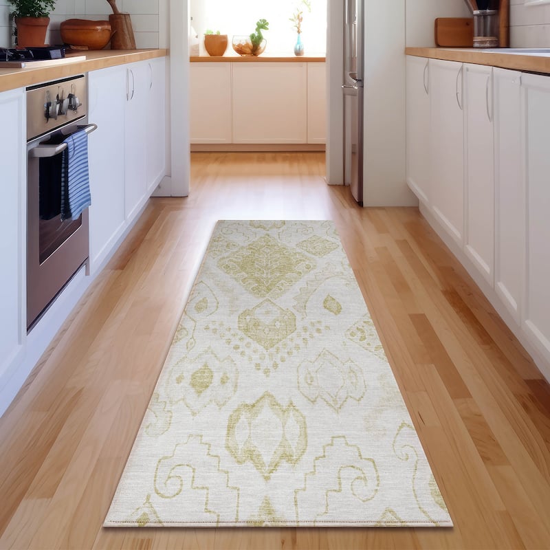 Premium Washable Super Soft Muted Moroccan Boho Mayfield Rug - Beige - 2' 3" x 7' 6" - Runner