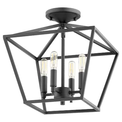 Quorum International Gabriel 4 Light 13" Wide Semi-Flush Ceiling