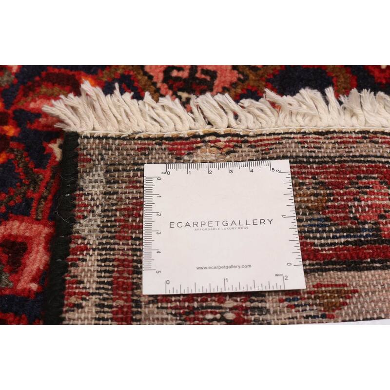 ECARPETGALLERY Hand-knotted Andelz Navy Wool Rug - 3'10 x 13'3