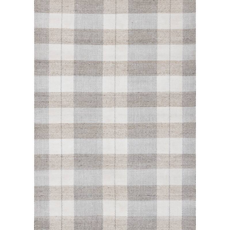 HomeRoots Geometric Modern Rectangle Area Rug - 5' X 8'