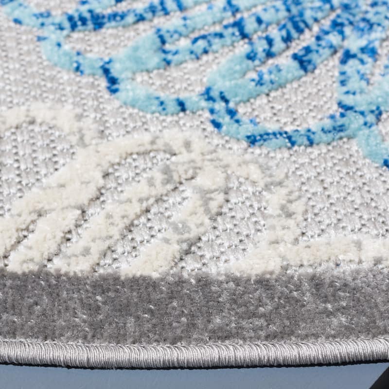 SAFAVIEH Cabana Goldia Indoor/ Outdoor Waterproof Patio Floral Rug