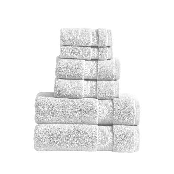 Modern Threads Luxury 6-Piece Cotton Quick-Dry Towel Set