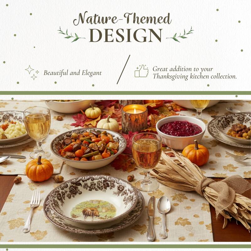 Spode Woodland Ascot Cereal Bowl