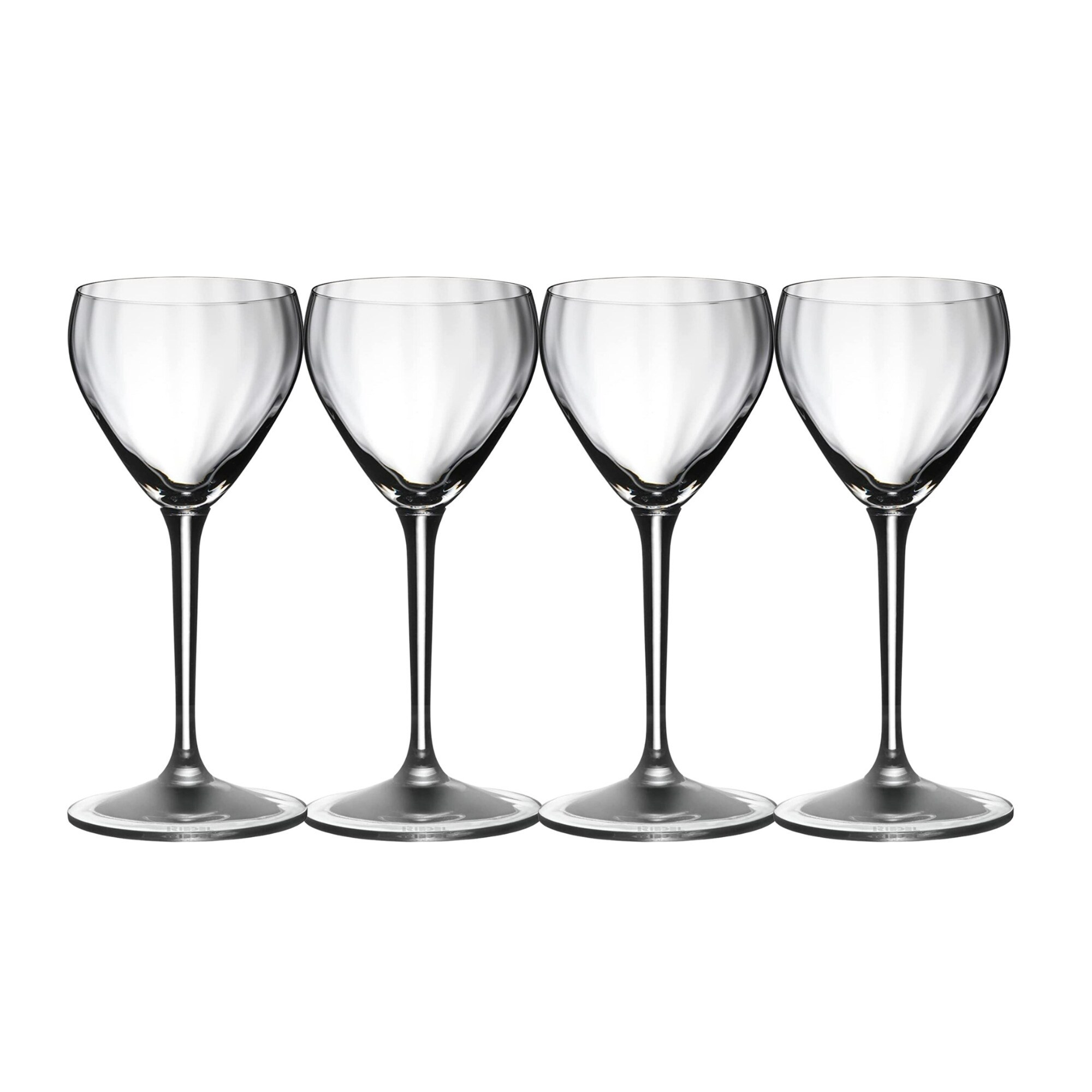 Riedel Drink Specific Glassware Nick & Nora Cocktail Glass 4 oz, Set of 4  Bundle 