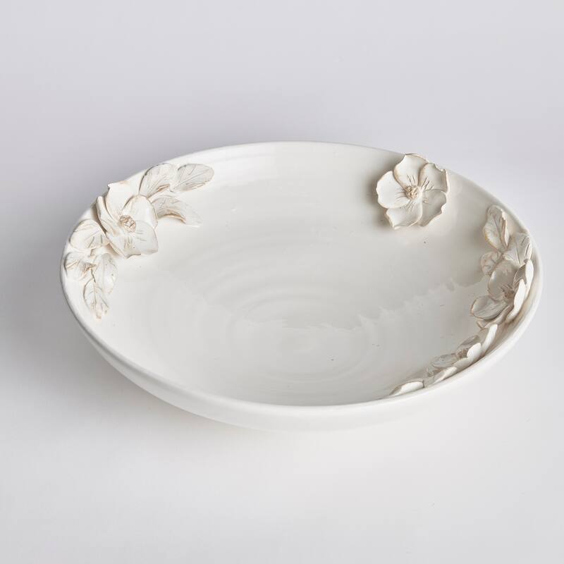 Fiori Decorative Footed Bowl