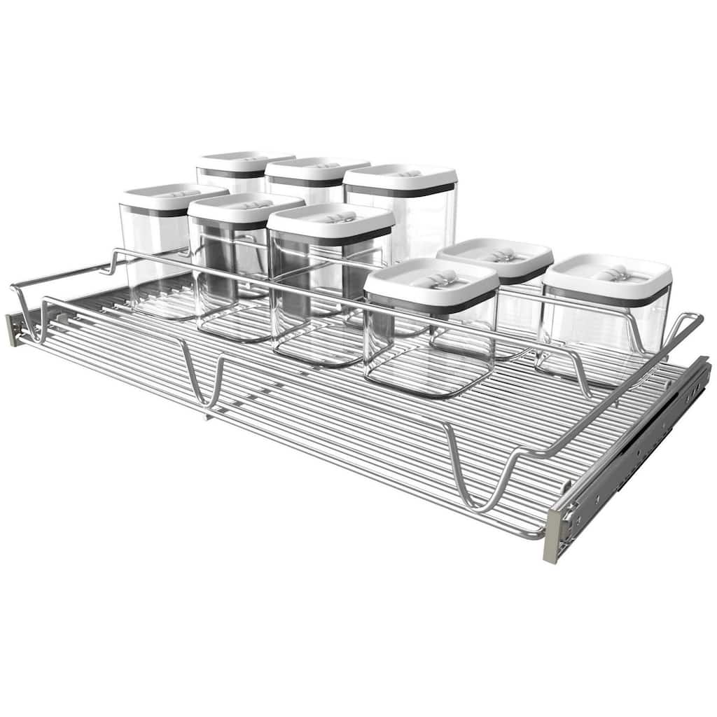 Rev-A-Shelf 5WCOR Series 24 Inch Pull Out Cabinet Organizer with 9