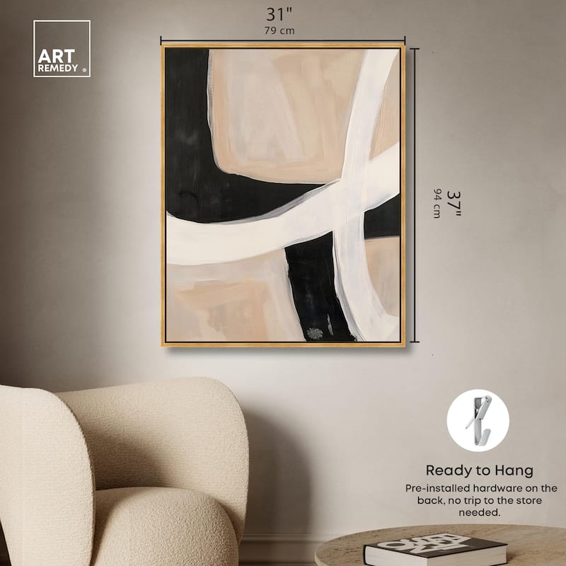 Subline Strokes I Canvas by Art Remedy
