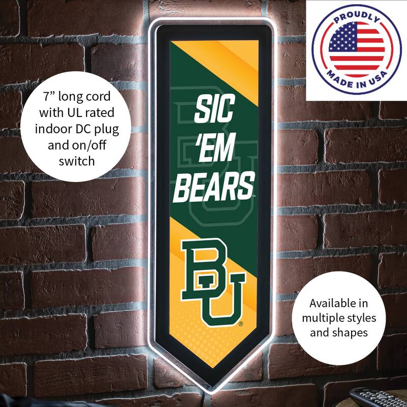 Baylor University LED Lighted Sign